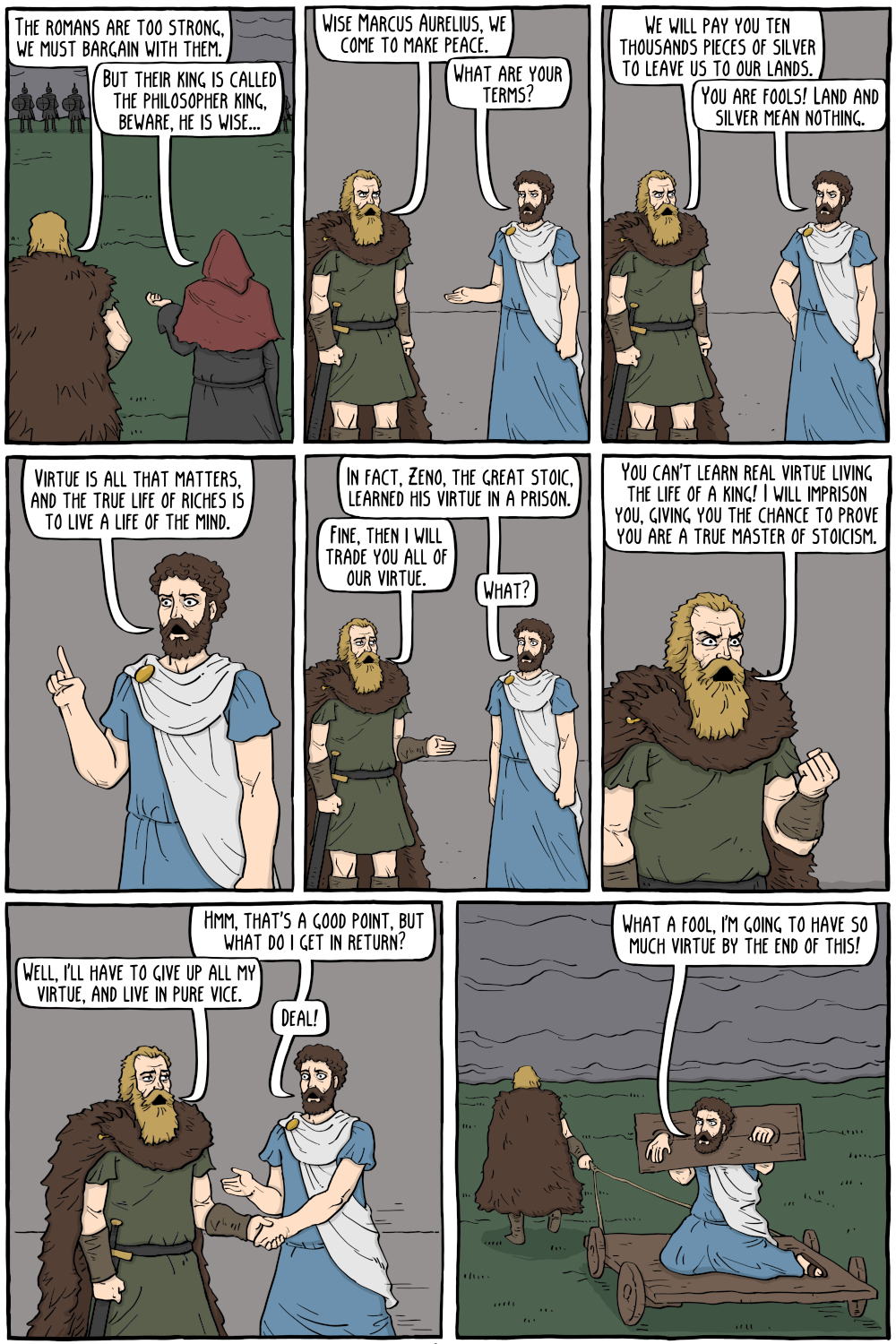 A lot of people say virtue is 